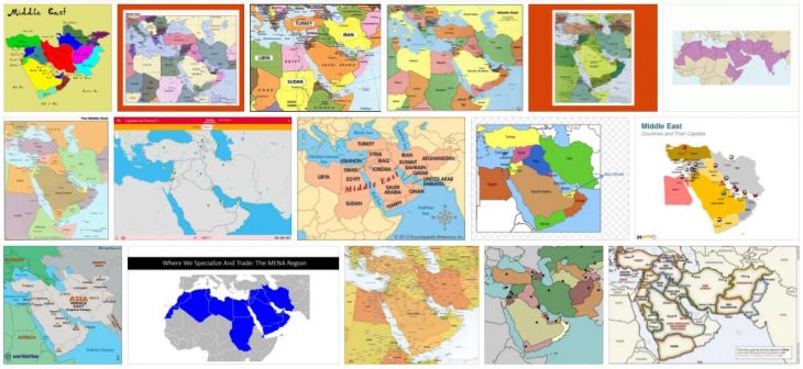 Middle East Countries and Capitals