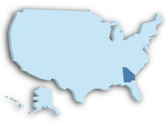 Georgia Location Map