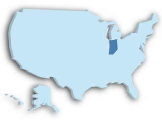 Indiana Location Map