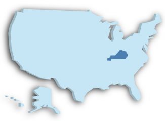 Kentucky Location Map