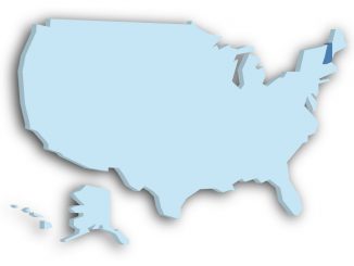 New Hampshire Location Map