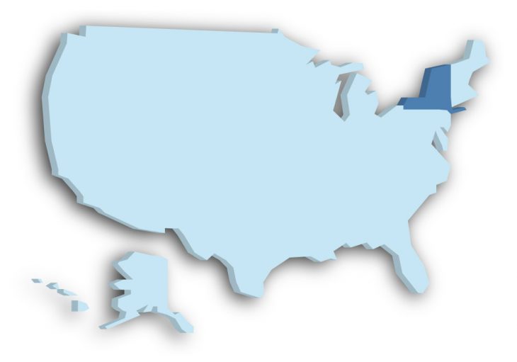 New York Location Map
