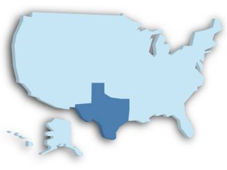 Texas Location Map