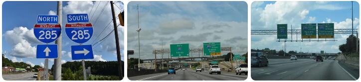Interstate 285 in Georgia
