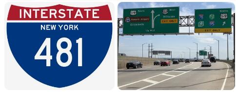 Interstate 481 in New York