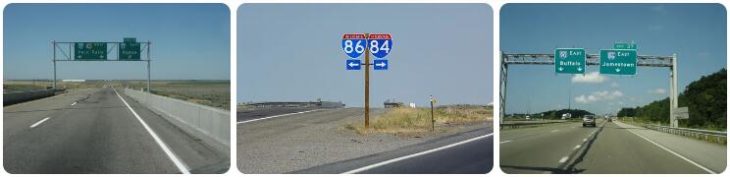 Interstate 86 in Idaho