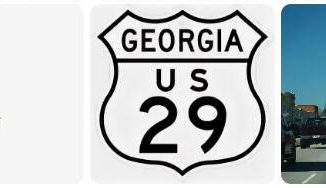 US 29 in Georgia