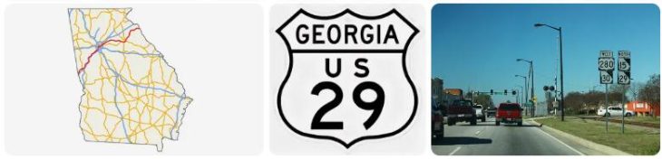 US 29 in Georgia